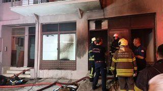 Kocaeli'de babasıyla tartışan kişinin garajda çıkardığı yangın söndürüldü