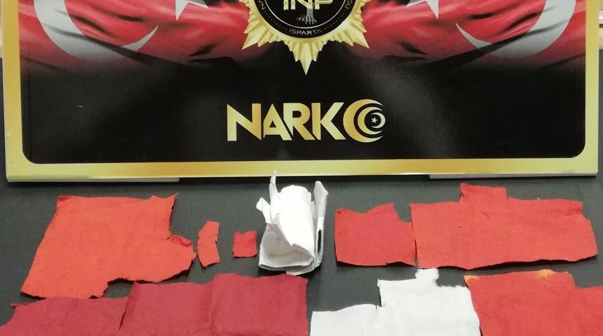 Isparta'da uyuşturucu operasyonlarında 6 zanlı tutuklandı