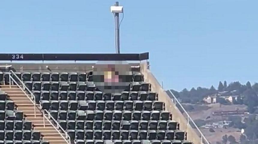 Beyzbol maçının ortasında tribünde cinsel ilişkiye girdiler! 5 dakikalık eğlenceleri hapis cezasına dönüştü