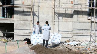 Sivas'ta 5. kattaki iskeleden düşen inşaat işçisi hayatını kaybetti