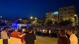 Mardin'de hayatını kaybeden hemşire için tören düzenlendi