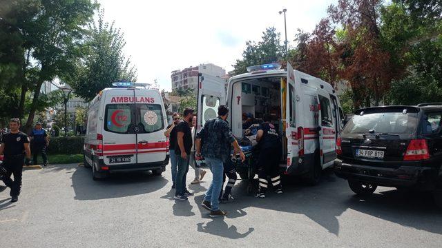 Silivri'de polisi bıçaklayan zanlı, silahla vurularak yakalandı