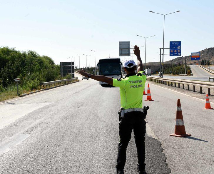 "Kilit kavşak" Kırıkkale'de ağır tonajlı araçlara yönelik denetimler artırıldı G5