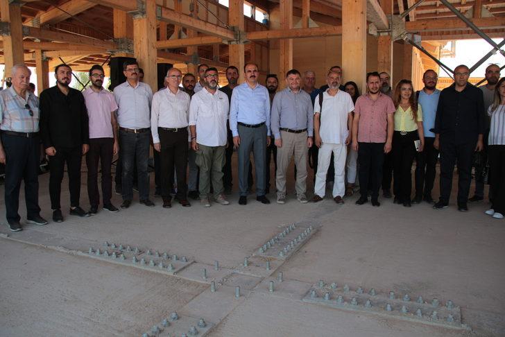 Çatalhöyük Neolitik Kenti'nde "Tanıtım ve Karşılama Merkezi" inşaatı devam ediyor G2