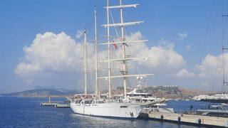 Star Flyer Bodrum Limanına yanaştı