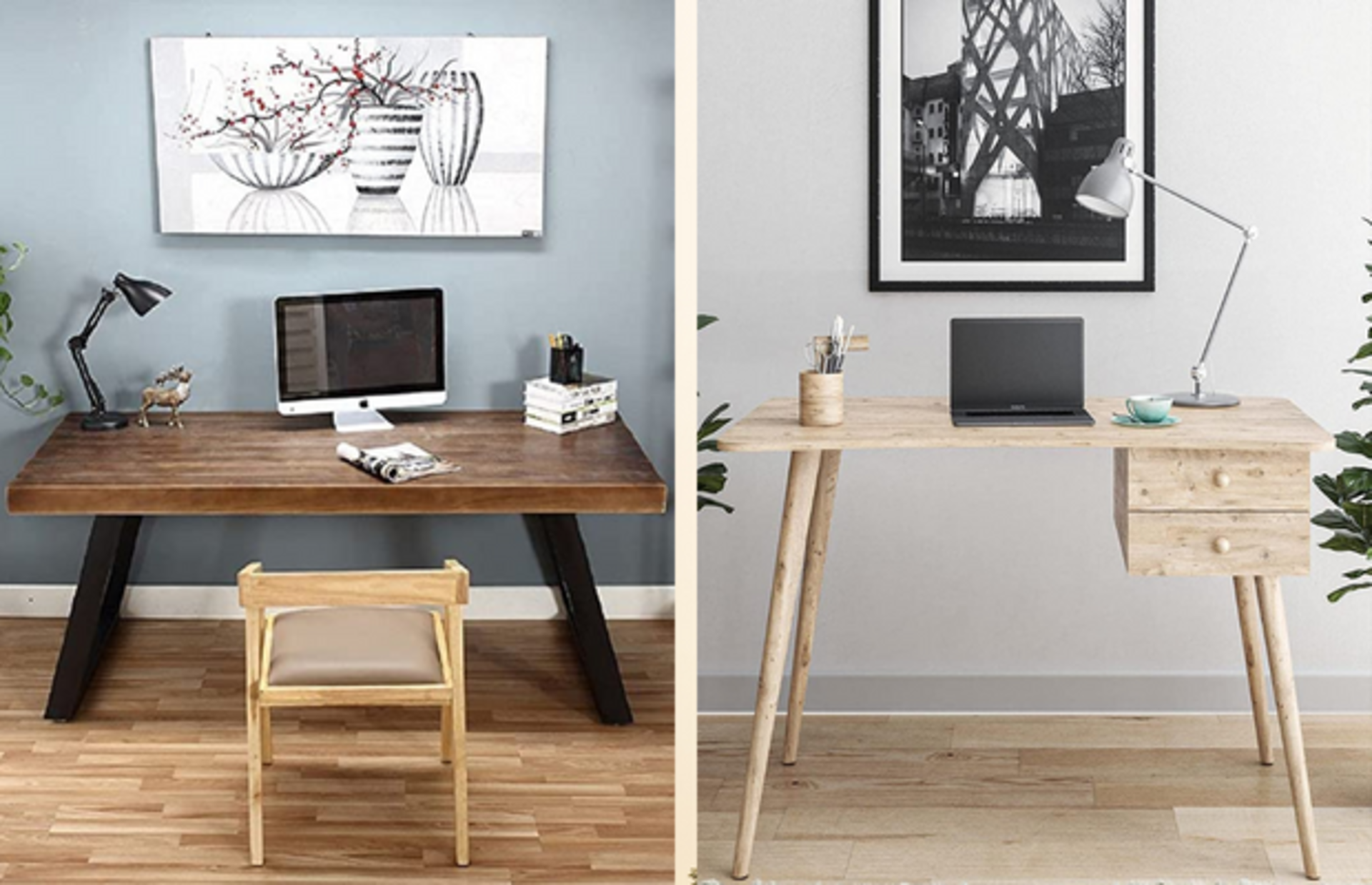 Hem çalışırken hem de günlük işleri hallederken işinize yarayacak çalışma masası çeşitleri