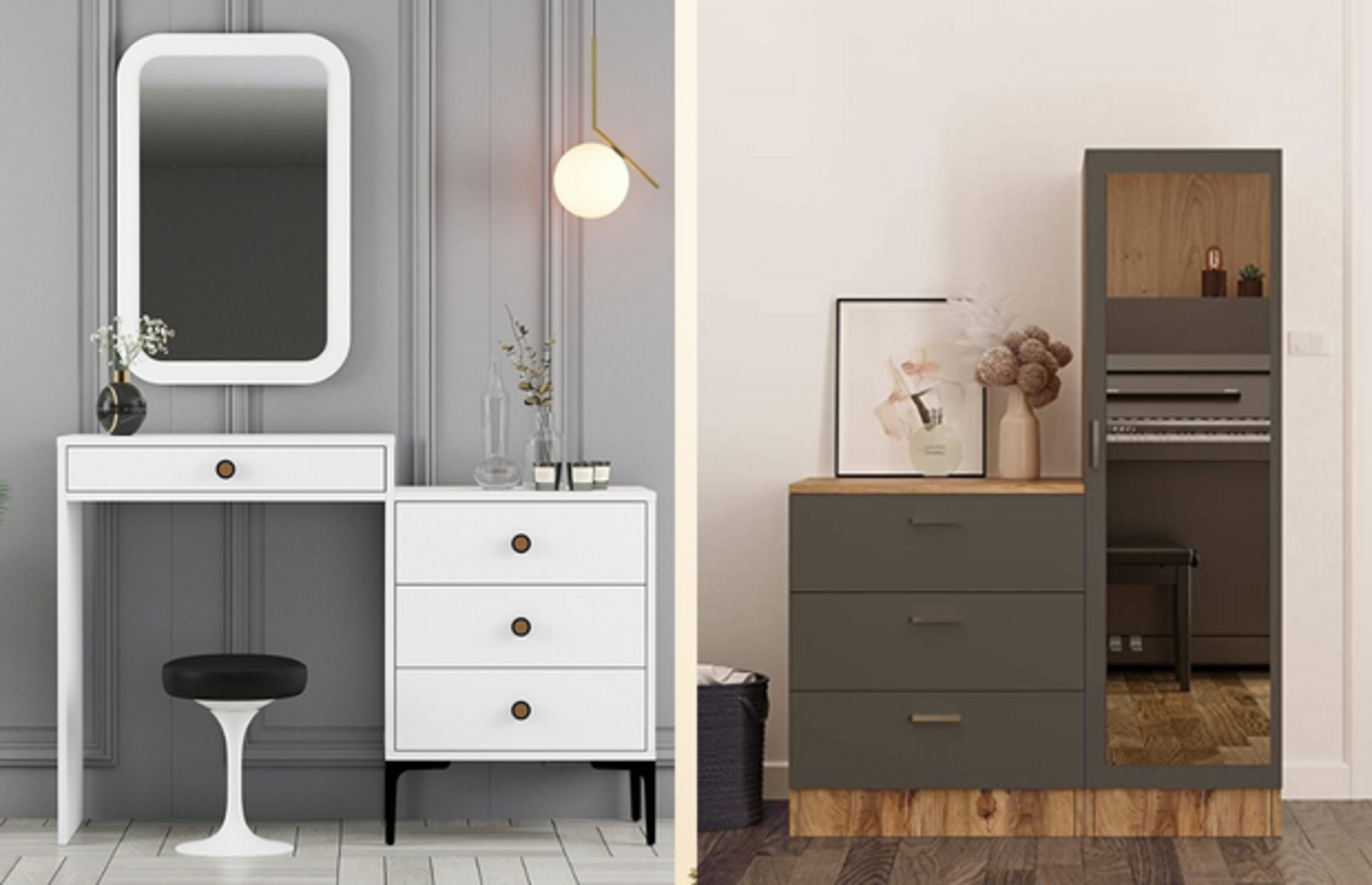 Odanızdaki yer sorununu çözüp odanızın havasını değiştirecek şifonyer çeşitleri