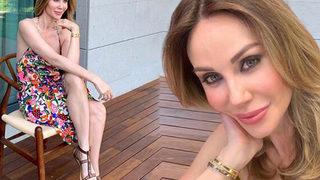 45 yaşındaki Demet Şener'in mayolu paylaşımı sosyal medyayı salladı! Yıllara meydan okuyan kadın