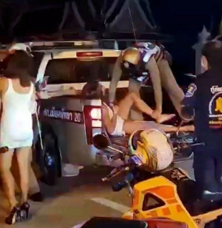 Sarhoş seks işçisi öpme bahanesiyle yaklaştığı turistin kulağını kopartıp yedi! Görenler şaşkınlığını gizleyemedi G2