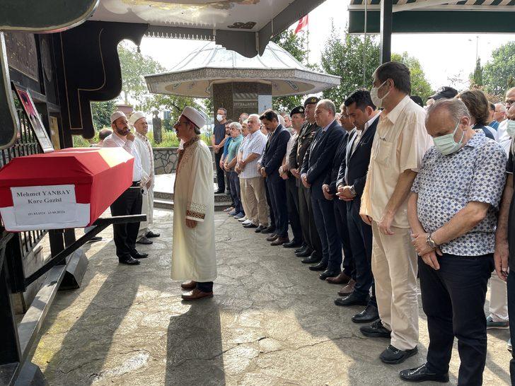 Rize'de Kore gazisi Mehmet Yanbay'ın cenazesi toprağa verildi G2