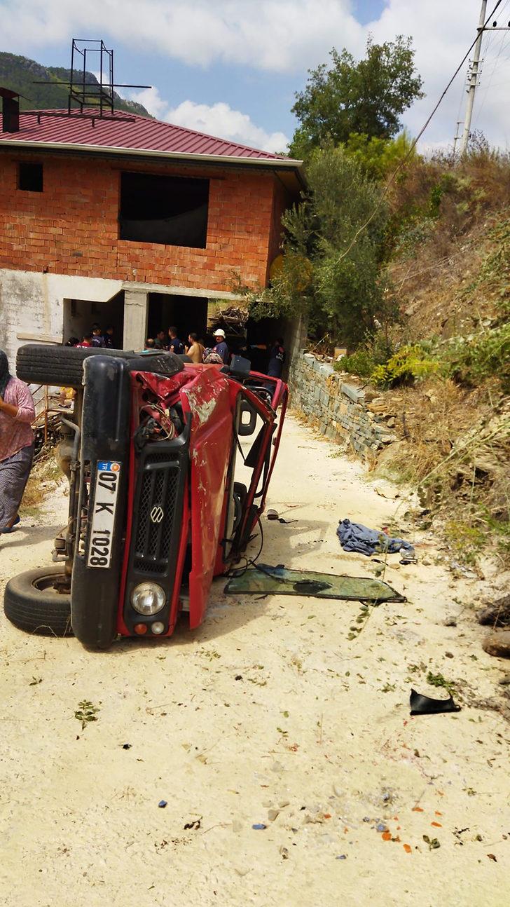 Alanya'da safari turu sırasında devrilen cipteki 5 kişi yaralandı G3