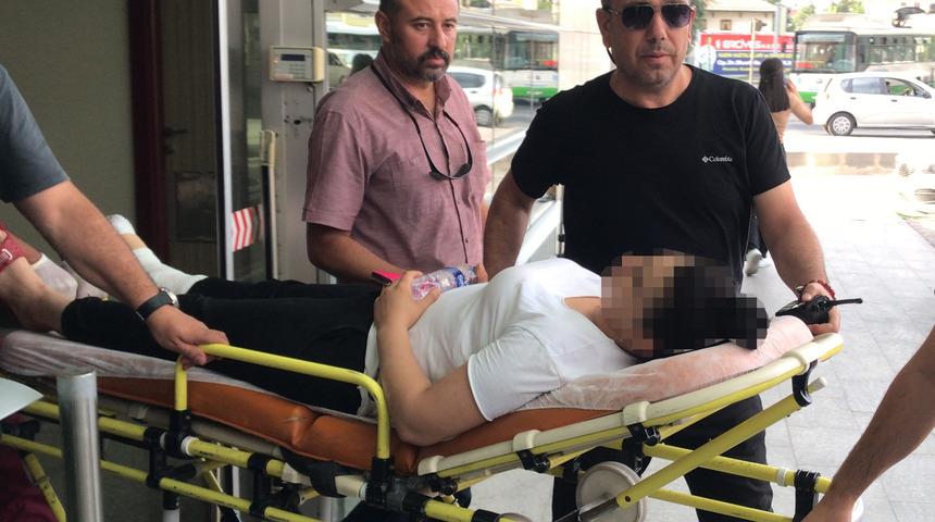 Kayseri'de firari hükümlü kadın polisten kaçmak isterken ayağını kırdı