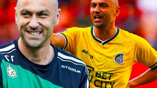 Gol atmaya gitmişti hoca oldu! Burak Yılmaz antrenmana bile çıktı