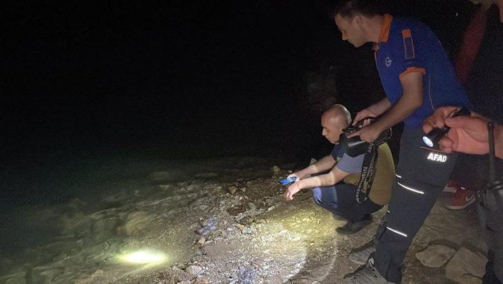 Karaman'da otomobilin baraja düştüğü ihbarı üzerine çalışma başlatıldı G1