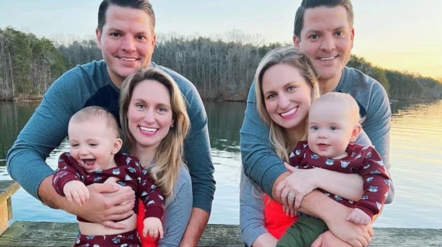 Adı 'Dörtlü evlilik'! İkizler birbirleriyle evlendi, çocuklarını gören inanamadı