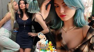 Aleyna Tilki'nin 17 yaşına giren kardeşi Ayça Tilki Playboy tavşanı oldu! Tepki yağdı 