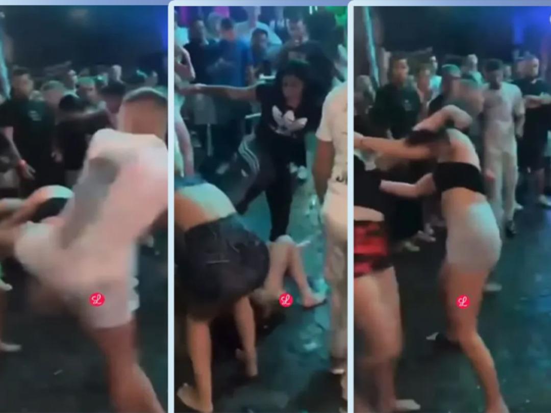 Etraftakiler &ccedil;ığlık atarken ortalık bir anda karıştı! O anlar saniye saniye kaydedildi