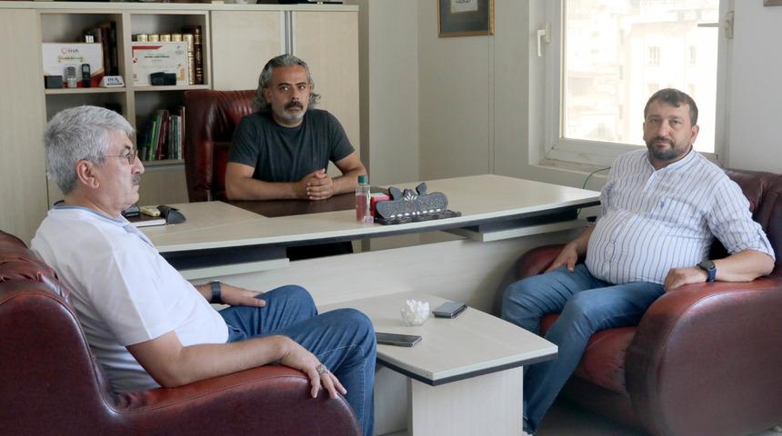 Medya-İş Genel Başkanı Ballı'dan İHA Şanlıurfa Bürosu'na taziye ziyareti