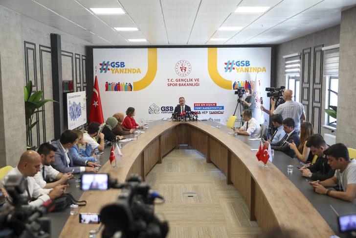 Kasapoğlu, 2022-2023 eğitim öğretim yılı yurt başvurularının başladığını açıkladı: (1) G3