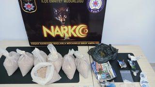 Edirne'de uyuşturucu operasyonunda 2 zanlı yakalandı