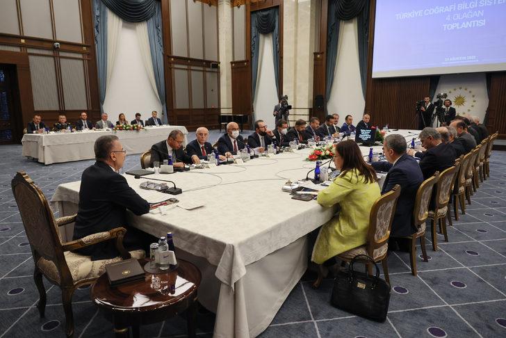 Cumhurbaşkanı Yardımcısı Oktay, Türkiye Coğrafi Bilgi Sistemi Kurulu toplantısına başkanlık etti: G4