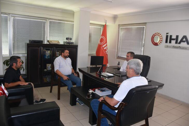 Medya-İş Genel Başkanı Ballı'dan İHA Gaziantep Bölge Müdürlüğü'ne taziye ziyareti G1