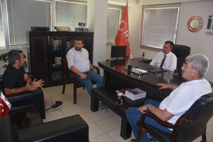 Medya-İş Genel Başkanı Ballı'dan İHA Gaziantep Bölge Müdürlüğü'ne taziye ziyareti G2