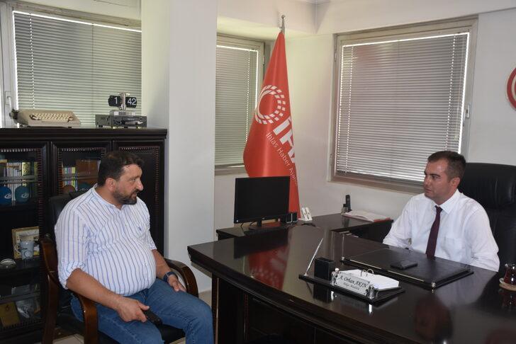 Medya-İş Genel Başkanı Ballı'dan İHA Gaziantep Bölge Müdürlüğü'ne taziye ziyareti G3