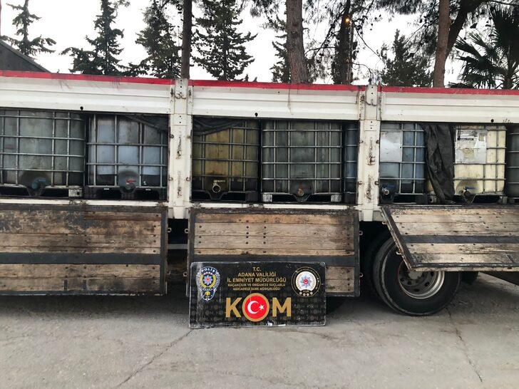 Adana'da 14 bin 100 litre kaçak akaryakıt ve 936 litre sahte içki ele geçirildi G1