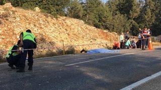 Mersin'de kamyonetle çarpışan motosikletin sürücüsü öldü