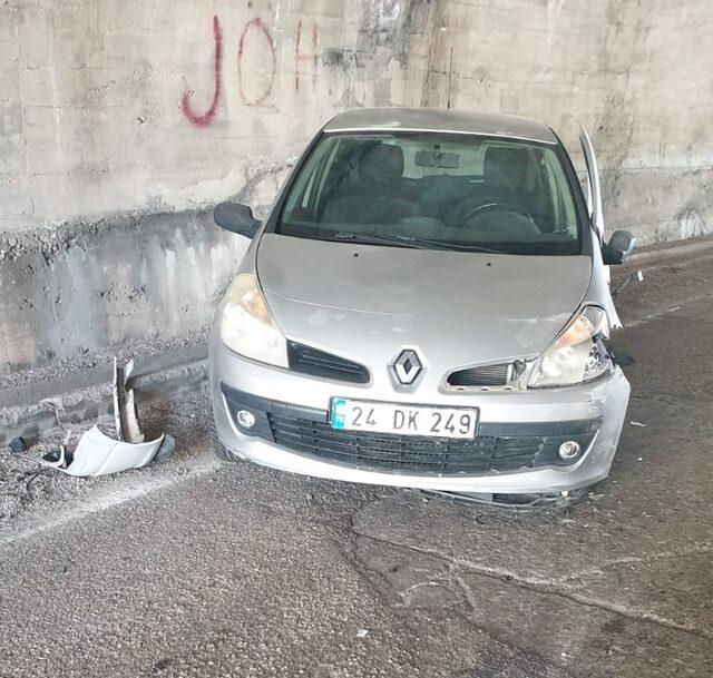 Tunceli’de iki otomobilin çarpışması sonucu 4 kişi yaralandı