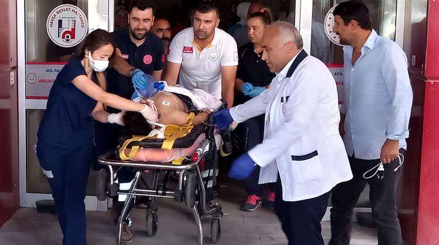 Samsun'da hafif ticari araç şarampole devrildi, 1 kişi öldü, 2 kişi yaralandı