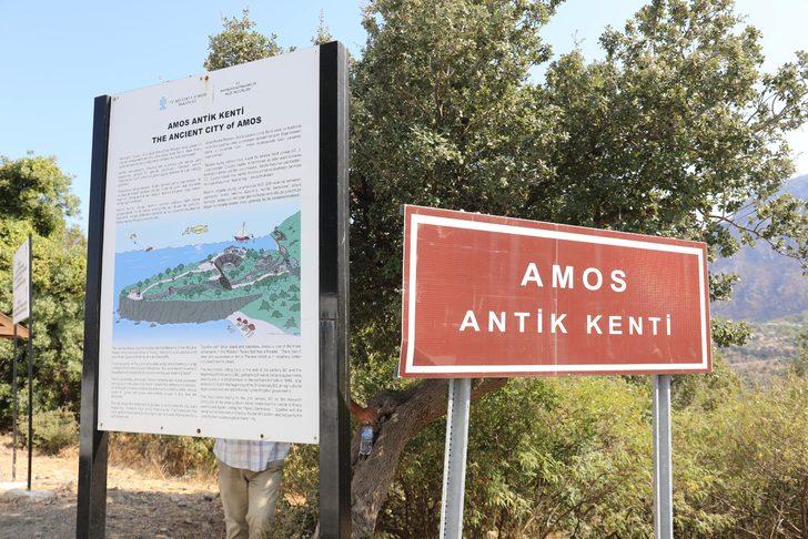 Amos Antik Kenti'nde tiyatro gün yüzüne çıkarılıyor G2