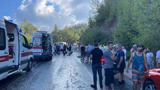 GÜNCELLEME - Marmaris'te cip safari aracının devrilmesi sonucu 5 turist öldü