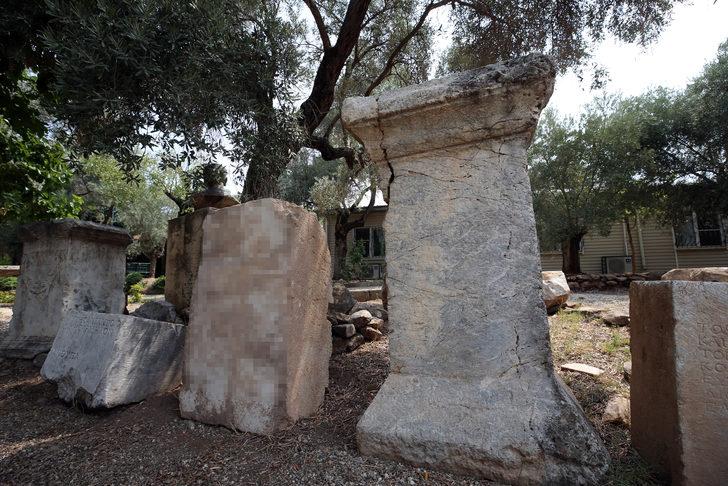 Aydın'daki Nysa Antik Kenti'nde 2 yazıt daha bulundu G3