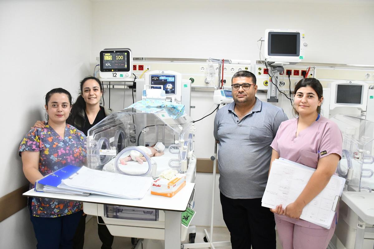 Kahramanmaraş'ta beyin dokuları kafatası dışında doğan bebek, ameliyatla sağlığına kavuştu