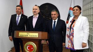 Bakan Karaismailoğlu, AK Parti Kırşehir İl Başkanlığında konuştu: