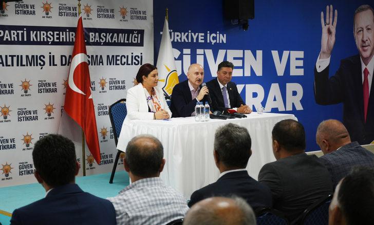 Bakan Karaismailoğlu, AK Parti Kırşehir İl Başkanlığında konuştu: G5