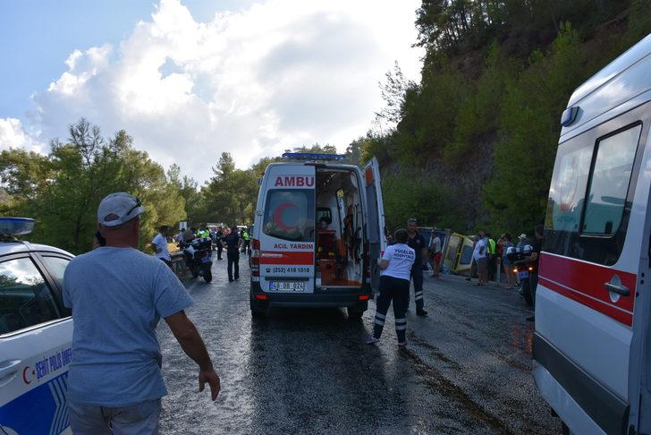 GÜNCELLEME - Marmaris'te cip safari aracının devrilmesi sonucu 5 turist öldü G2