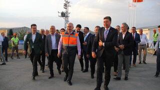 Bakan Karaismailoğlu, Kırşehir'de otoyol şantiyesinde konuştu: