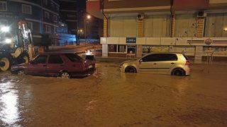 Bilecik'te sağanak etkili oldu