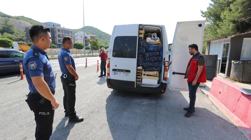 Muğla'da kayıt dışı avlanan toplam 510 kilogramlık 3 orkinosa el konuldu