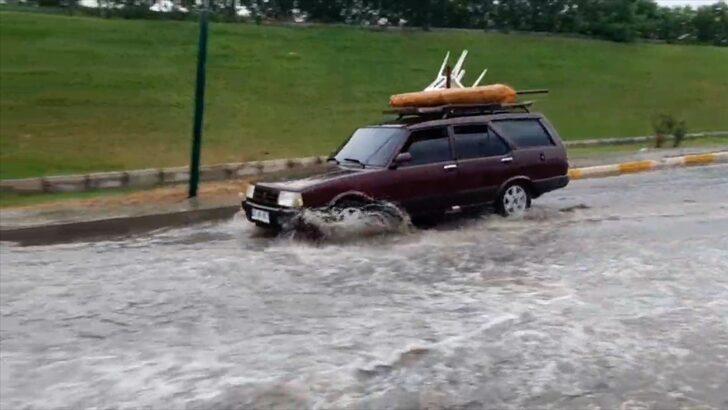 Edremit Körfezi'nde sağanak etkili oldu G1