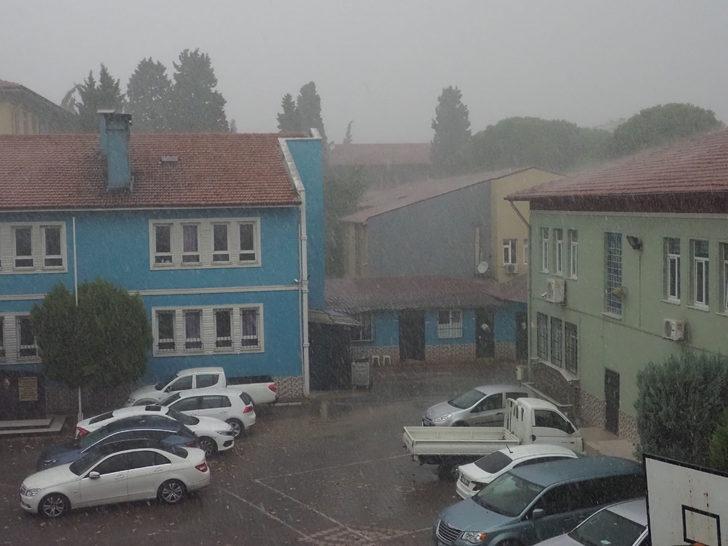 Edremit Körfezi'nde sağanak etkili oldu G2