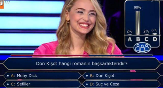 'Kim Milyoner Olmak İster?' yarışmacısı herkesi şaşkınlığa uğrattı! Soruda yazan yanıtı bilemedi...