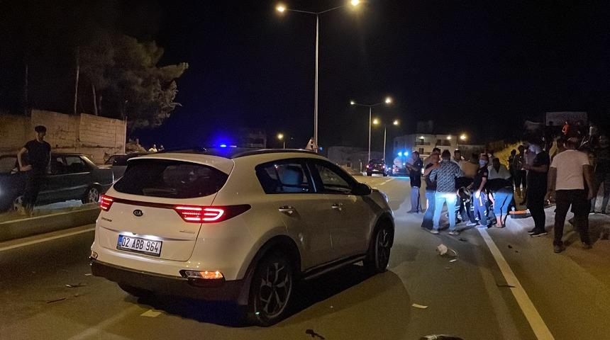 Adıyaman'da otomobilin çarptığı elektrikli bisiklet sürücüsü ağır yaralandı