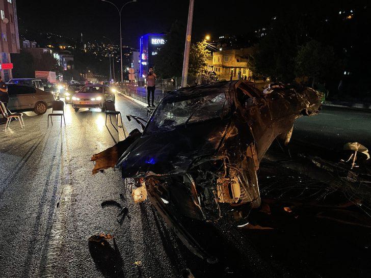 GÜNCELLEME - Kahramanmaraş'ta 3 kişinin yaralandığı zincirleme kaza halk otobüsü kamerasında G4