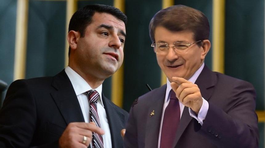 Davutoğlu'ndan Demirtaş'a zehir zemberek sözler
