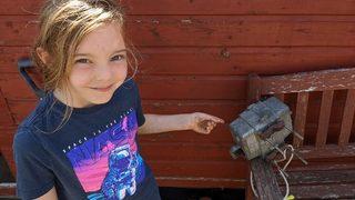 8 yaşındaki kız yaptığıyla ses getirdi! 45 saniye sürdü, hayalleri gerçek oldu