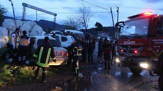 Salihli’de korkunç kaza: 5 ölü, 2 yaralı